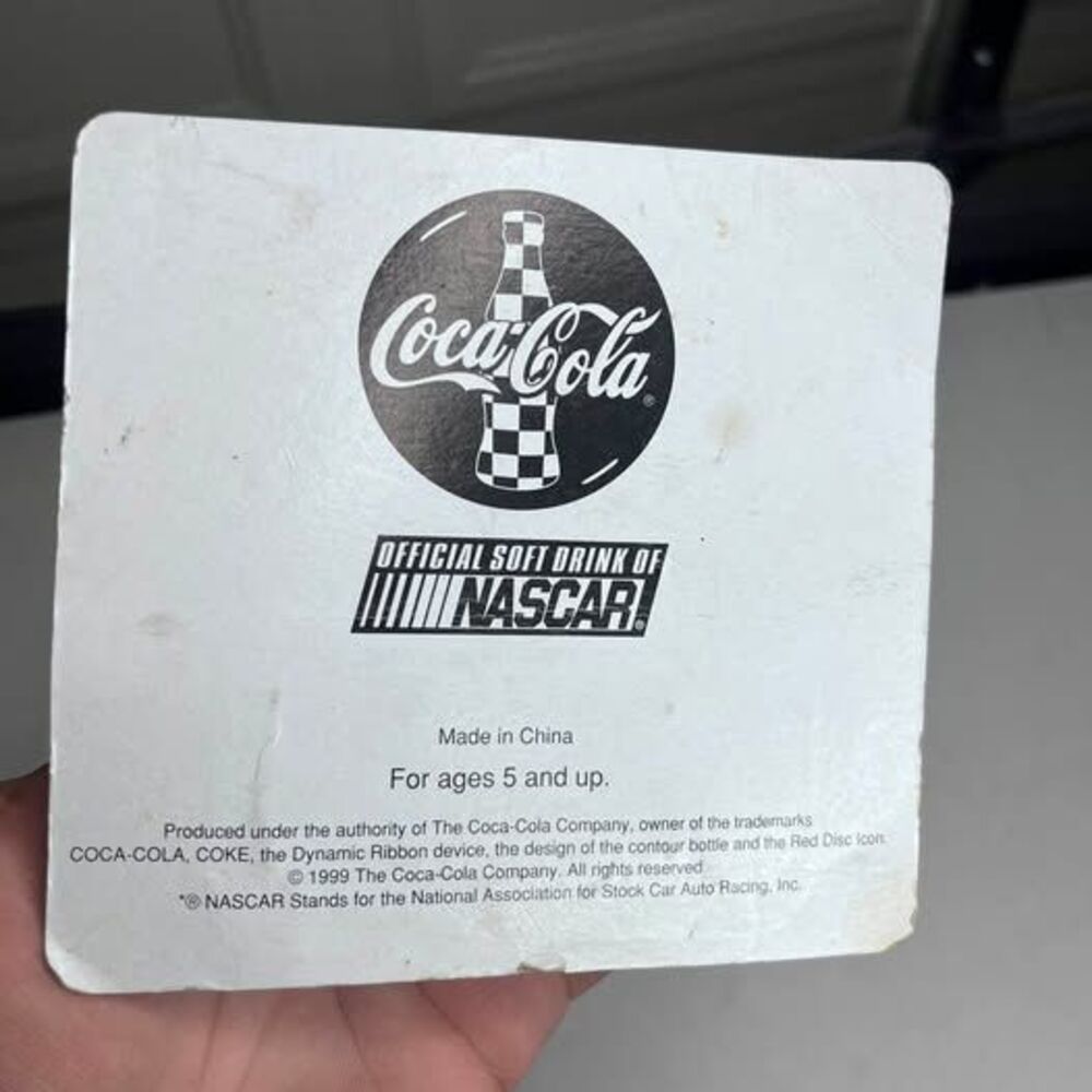 Coca-Cola NASCAR Mini-Car 1:64 Scale Die-Cast Second Edition - Picture 2 of 2